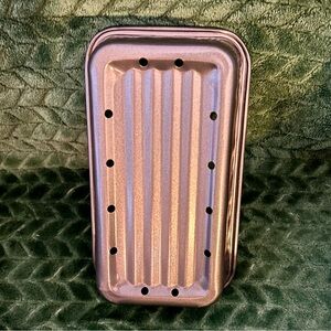 Vintage 2-Piece Wilton Taiwan 9.5” Metal MeatLoaf Pan Grey/Gray Non-Stick